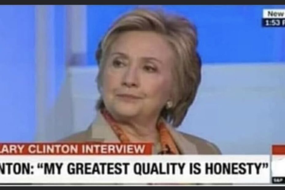 Hillary Clinton best quality Is my huminalty