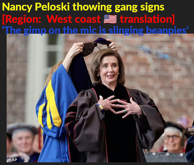 Nancy-P-throwing-gang-signs