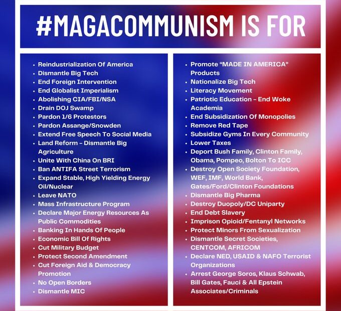 #MAGAcommunism