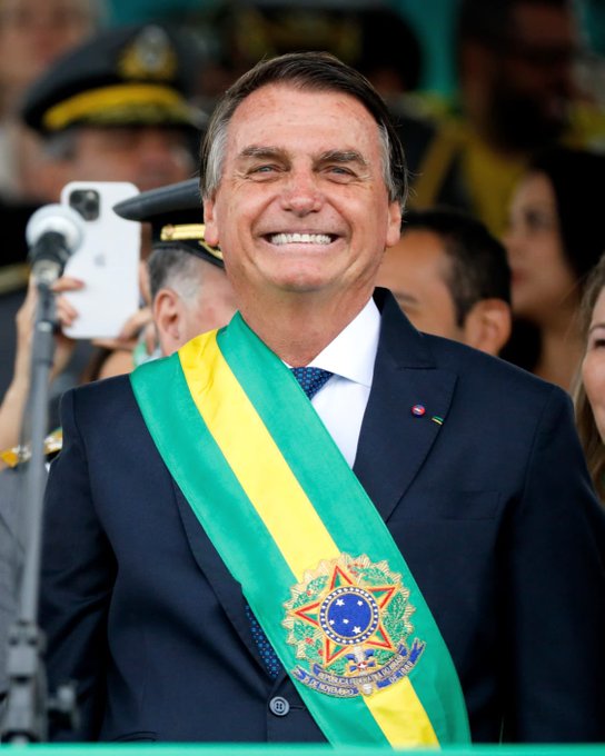 Jair Bolsonaro ⚽️ 🇧🇷 Jair M. Bolsonaro 2️⃣2️⃣ @jairbolsonaro Your kinda hosed. Every thing aside that's a kicking sash. Mother fscker is prom queen. You aint missing that